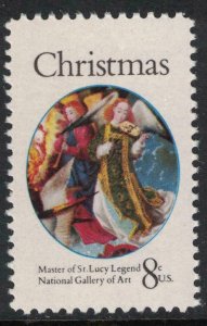 Scott 1471- Mary Queen of Heaven- MNH 8c 1972- unused mint Christmas stamp