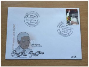 2000 FDC Nelson Mandela Free Madiba Mi. 1264-