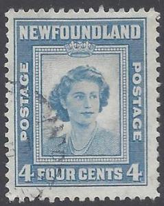 Newfoundland 1947 #269 Used