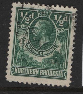 NORTHERN RHODESIA 1 USED KING GEORGE 1925