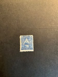 Stamps Nicaragua Scott #109K hinged