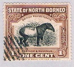 North Borneo 136 Used Tapir 1909 (BP35925)