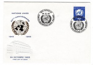 Switzerland Scott # 7O27 on FDC, unaddressed