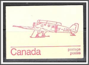 Canada #BK74a Complete Booklet