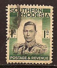 Southern Rhodesia  #  50  used