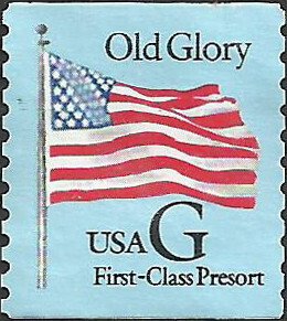 # 2888 USED G STAMP OLD GLORY