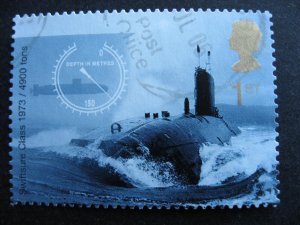 Great Britain Sc 1971 submarine perf 15.5 x 14.25 used