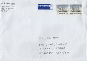Finland 1999 Cover Sc 1077 3.20m Nordenskjold's expedition Priority to C...