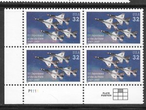 #3167 MNH Plate Block