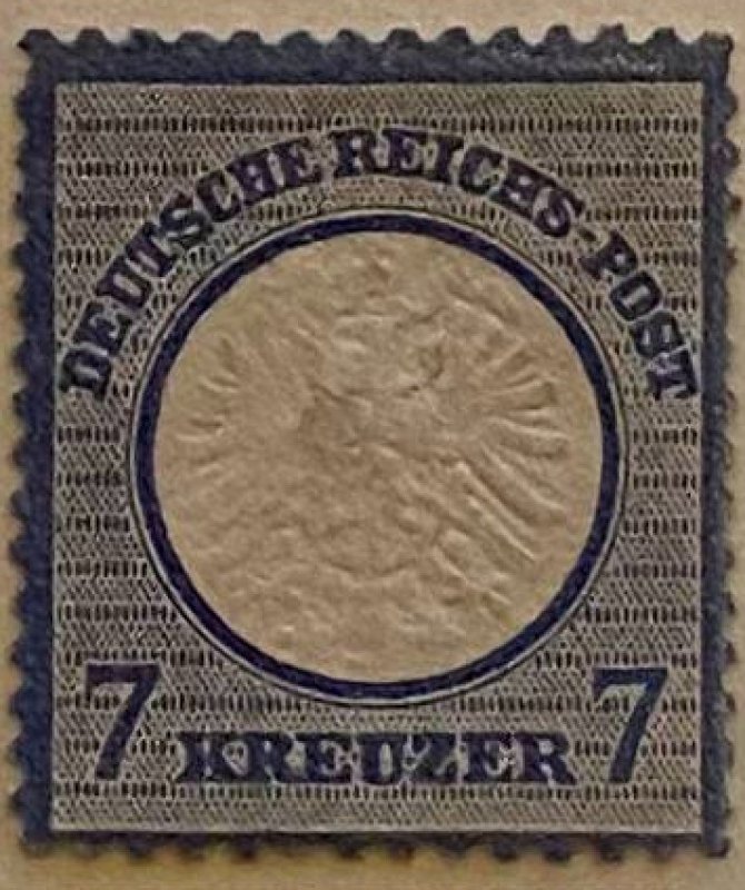 [AG] Germany 1872 Sc #24 Mi 26 Large Shield Mint *NO GUM* Mi-CV 13$