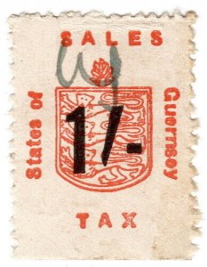 (I.B) Guernsey Revenue : Sales Tax 1/- (German Occupation) 