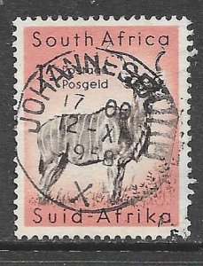 South Africa 208: 1/- Kudu, used, VF