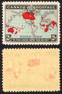 Canada 1898 Christmas M/M (HM) Unitrade Cat 180