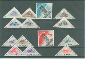 Lundy # Mint (NH) Single (Complete Set)