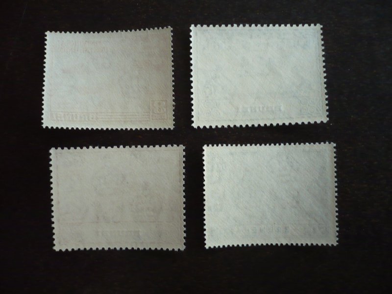 Stamps - Brunei - Scott# 79-82 - Mint Never Hinged Set of 4 Stamps