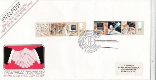 GB 1982 Information Technology FDC Jodrell Bank Special Cancel with encl. VGC