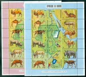 EDW1949SELL : BURUNDI 1970 Scott #336, C127 Complete set. Animals VF MNH Cat $95