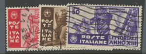 Italy #342-344 Used Single (Complete Set)