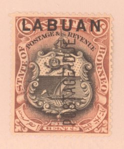 Labuan, Scott #J5, MNH