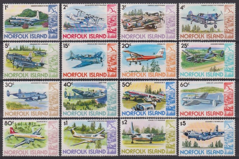 12. Norfolk sland 1980 -1981 Airplanes