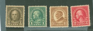 United States #551-554 Mint (NH) Multiple