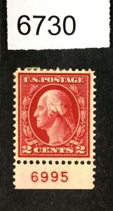 MOMEN: US STAMPS  #406  MINT OG H  VF  LOT #6730