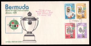 Bermuda 312 - 315 FDC