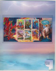 Australia: 2011 Mythical Creatures Post Office Pack 3D minisheet & glasses MUH**