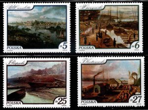 Poland Scott 2624-2627 MNH** Art set