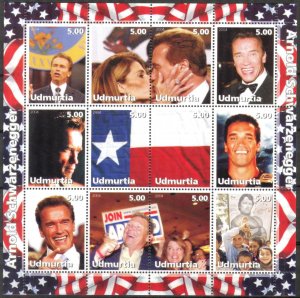 Udmurtia 2004 Cinema Actors A. Schwarzenegger MNH Cinderella !