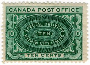 (I.B) Canada Postal : Express Delivery 10c