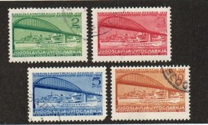 Yugoslavia - Sc# 239 - 242 CT)      /       Lot 0125094