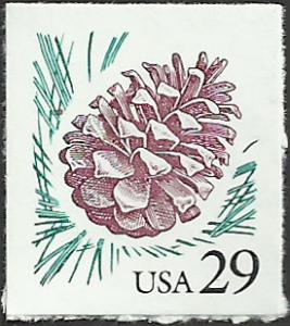 # 2491 MINT NEVER HINGED PINE CONE    