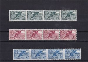 morocco 1961 mnh stamps blocks pan-arab games casablanca  Ref 8054