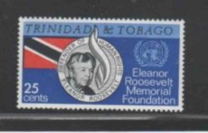 TRINIDAD & TOBAGO #118 1965 ELEANOR ROOSEVELT MINT VF NH O.G