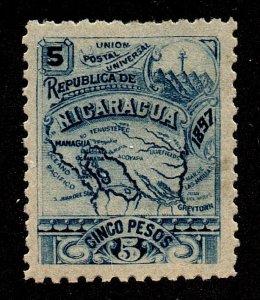 Nicaragua #98 - Issue of 1897 - Unused MH