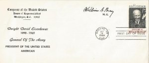 William Bray free Frank Eisenhower Memorial FDC