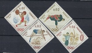 Monaco 592-95 MNH 1964 Olympics (mm1502)