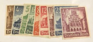 Germany. 1940. Semi postal. Scott B177-185. MH