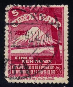 Ecuador #C74 Golden Gate Bridge and Mountain, used (0.20)