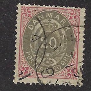 Denmark SC#31 Used VF SCV$32.50...Fill a great Spot!