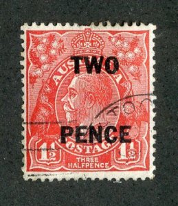 1930 Sc #106 used cv.$1.25 ( 201 Australia )