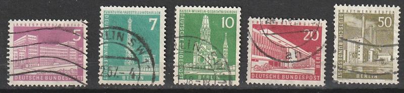 9N121,9N123,9N126,9N128,9N132 Berlin Used