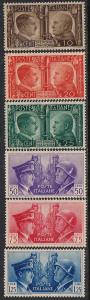Italy #413-418 Unused - NG
