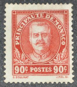DYNAMITE Stamps: Monaco Scott #119  UNUSED