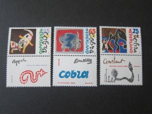 Netherlands 1988 Sc 733-5 set MNH