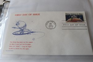 SPACE  COVER - VIKING FDC - 3 MUSCATEERS CACHET  SCOTT 1759  JULY 20, 1978 #4