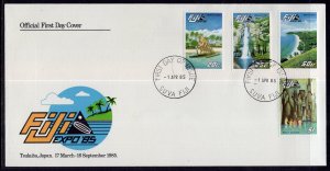 Fiji 527-530 U/A FDC