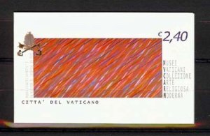 2004- VATICAN - Scott #1287a - Complete booklet (4 stamps) - Used