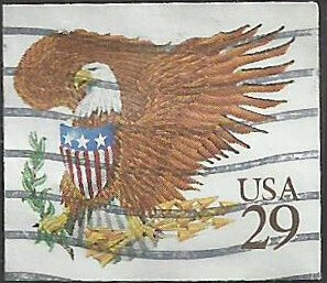 # 2595 USED EAGLE AND SHIELD    